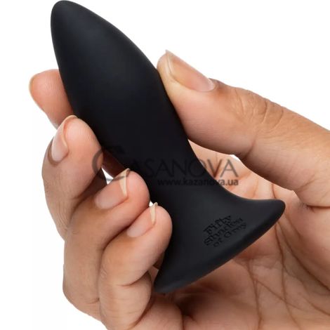 Основне фото Анальна пробка Sensation Vibrating Butt Plug чорна 8,5 см
