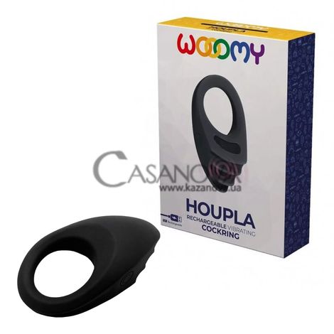 Основное фото Эрекционное кольцо Wooomy Houpla чёрное