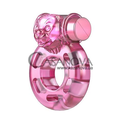Основне фото Ерекційне віброкільце Pretty Love Vibrator & condom BI-010084 рожеве