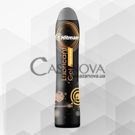 Основное фото Лубрикант на водной основе с ароматом шоколада Hitman Lubricant Gel Water Based Chocolate Flavor 125 мл