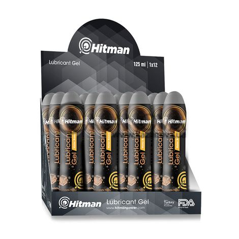 Основное фото Лубрикант на водной основе с ароматом шоколада Hitman Lubricant Gel Water Based Chocolate Flavor 125 мл