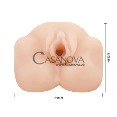 Основное фото Мастурбатор-вагина с вибрацией Lybaile Ultra Realistic Vibration телесный