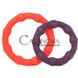Дополнительное фото Набор эрекционных колец Climax Rings Cock Ring Duo фиолетово-красный