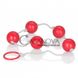 Додаткове фото Анальні кульки Large Anal Beads червоні