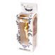 Додаткове фото Анальна пробка Jewellery Gold Сlear Crystal золотиста 9,5 см