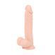 Додаткове фото Фалоімітатор на присосці Nature Skin Medium Bendable Dildo тілесний 24 см