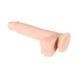 Додаткове фото Фалоімітатор на присосці Nature Skin Medium Bendable Dildo тілесний 24 см