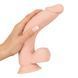 Додаткове фото Фалоімітатор на присосці Nature Skin Medium Bendable Dildo тілесний 24 см