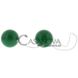 Дополнительное фото Вагинальные шарики Oriental Duotone Balls зелёные