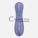 Дополнительное фото Вакуумный стимулятор с вибрацией Satisfyer Liquid Air Pro 2 Generation 3 фиолетовый 16,4 см
