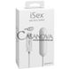 Дополнительное фото Вибропуля iSex USB Slim Bullet белая 5,5 см