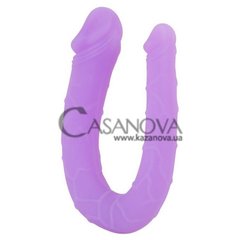 Основное фото Двойной фаллоимитатор Sex Talent фиолетовый 34,5 см