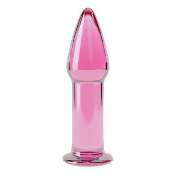 Основное фото Анальная пробка Glass Romance 5" розовая 12,7 см