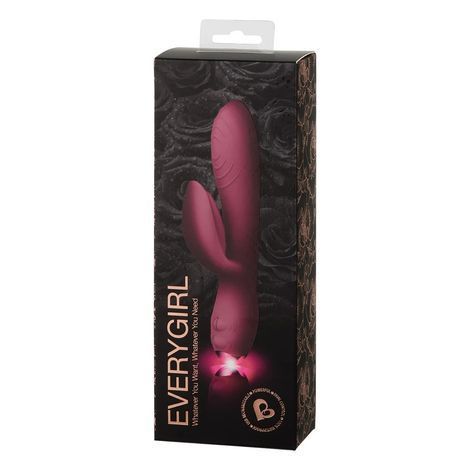 Основное фото Rabbit-вибратор Rocks-Off Every Girl фиолетовый 18 см