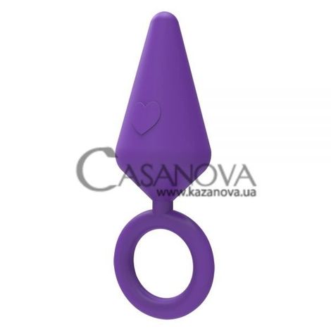Основное фото Анальная пробка MisSweet Candy Plug M фиолетовая 10,1 см
