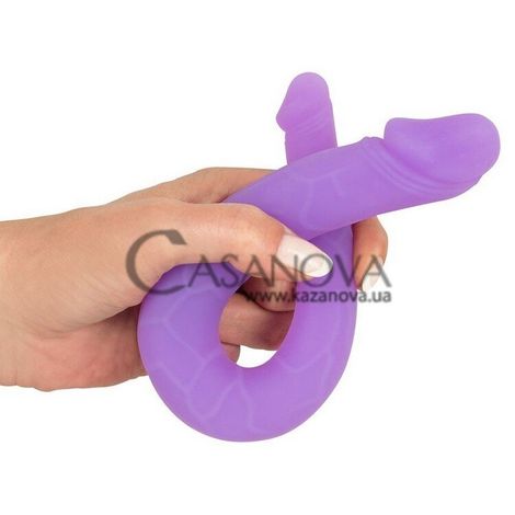 Основное фото Двойной фаллоимитатор Sex Talent фиолетовый 34,5 см