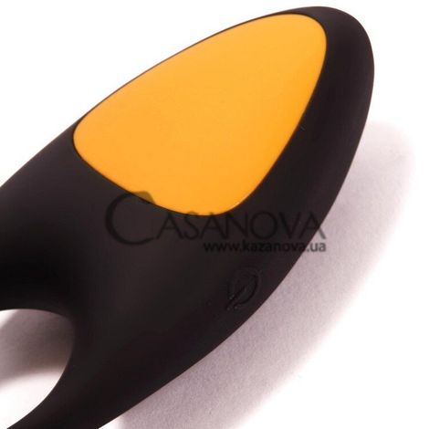 Основное фото Виброкольцо-стимулятор Pornhub Turbo Cock Ring чёрно-оранжевое