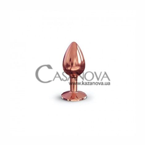 Основне фото Анальна пробка Dorcel Diamond Plug L золотиста з чорним 9,5 см