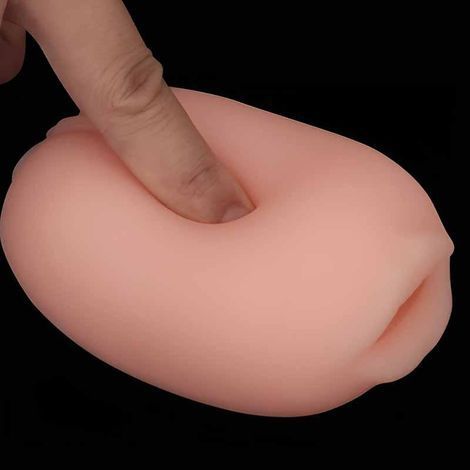 Основное фото Двухсторонний мастурбатор-яйцо Lovetoy Slider Double-Ended Masturbator телесный