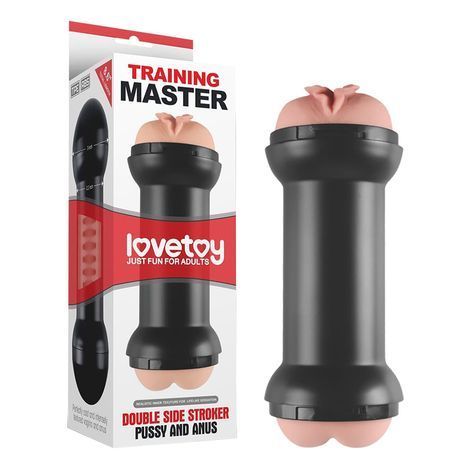 Основное фото Двухсторонний мастурбатор Training Master Double Side Stroker Pussy and Anus телесный