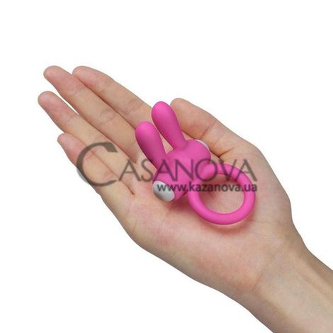 Основное фото Эрекционное виброкольцо Power Clit Cockring Rabbit розовое