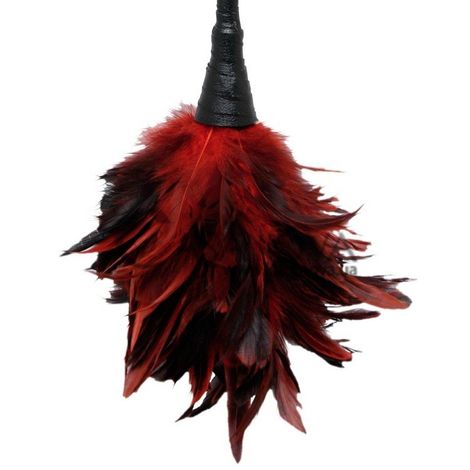 Основне фото Пір'ячко Frisky Feather Duster червоно-чорна