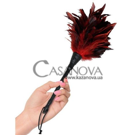 Основне фото Пір'ячко Frisky Feather Duster червоно-чорна