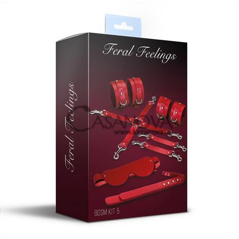 Основное фото Набор Feral Feelings BDSM Kit 5 красный