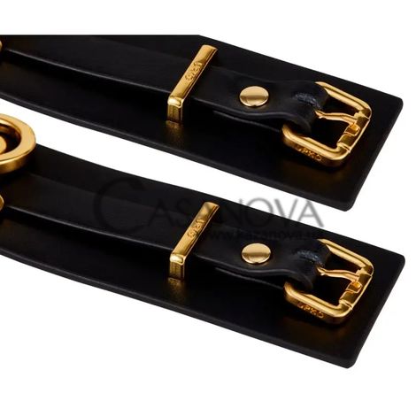 Основное фото Поножи Upko Luxury Italian Leather Ankle Cuffs чёрные