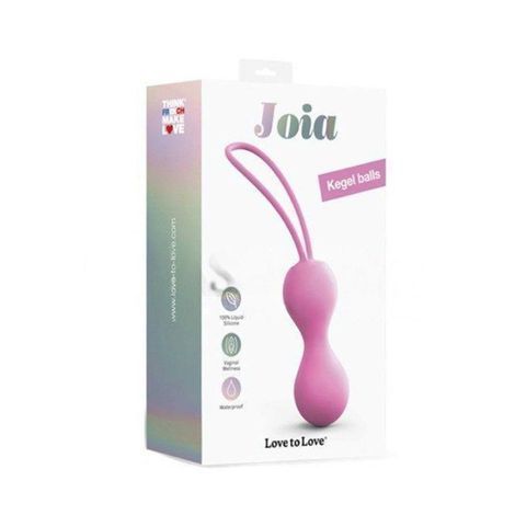 Основне фото Вагінальні кульки Love To Love Joia Enjoy рожеві