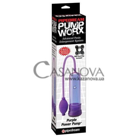 Основне фото Вакуумна помпа Pump Worx Purple Power Pump фіолетова