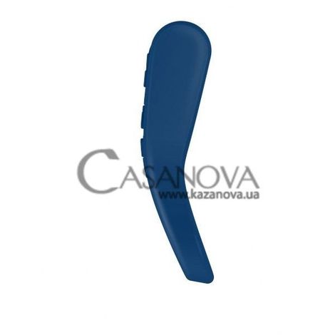 Основное фото Виброкольцо на пенис OVO B4 синее