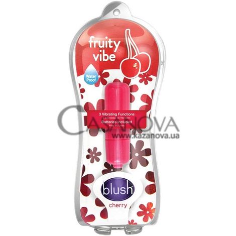 Основное фото Вибропуля Blush Fruity Vibe Cherry красная