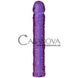Дополнительное фото Реалистичный фаллоимитатор Crystal Jellies Classic 10 фиолетовый 25 см