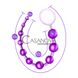 Додаткове фото Анальний ланцюжок Basic Beads Blush Novelties фіолетовий 32 см