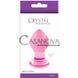 Додаткове фото Анальна пробка Crystal Premium Glass Small рожевий 6,2 см
