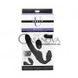 Додаткове фото Безремінний страпон XR Brands Strap U Slim Rider чорний 21,5 см
