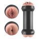 Дополнительное фото Двухсторонний мастурбатор Training Master Double Side Stroker Pussy and Anus телесный