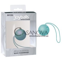 Основне фото Вагінальна кулька Joyballs Single бірюзова