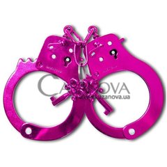 Основное фото Металлические наручники Anodized Cuffs розовые
