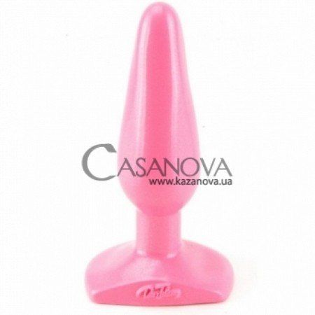 Основное фото Анальная пробка Butt Plug Slim Medium розовая 12 см