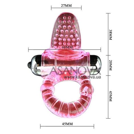 Основное фото Виброкольцо-стимулятор Sweet розовое