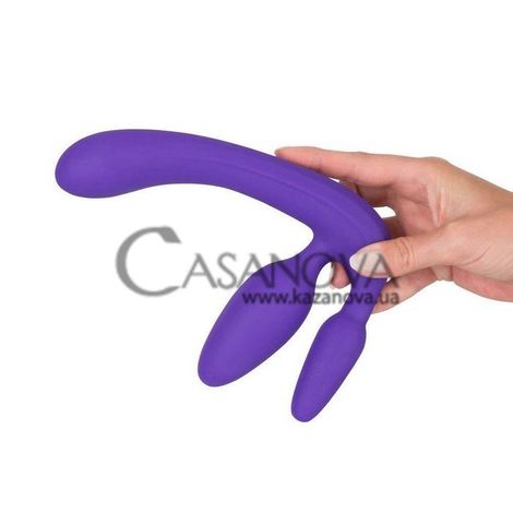Основне фото Безремінний страпон You2Toys Strapless Strap-On фіолетовий 20 см