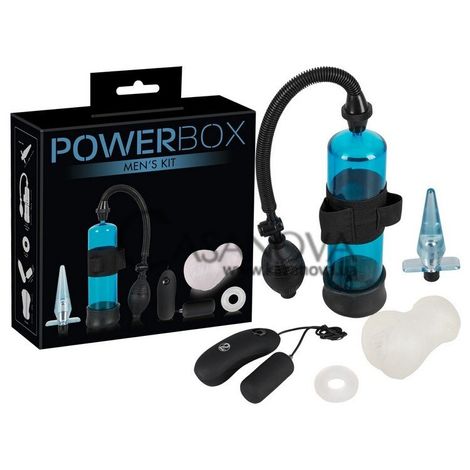 Основне фото Набір для чоловіків із 5 елементів Power Box Men's Kit чорно-синій