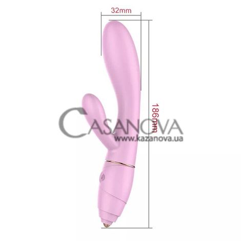 Основное фото Rabbit-вибратор Bamboo Shoots розовый 18,5 см
