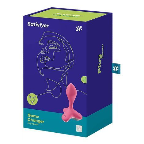 Основне фото Анальна пробка з вібрацією Satisfyer Game Changer рожева 12,5 см