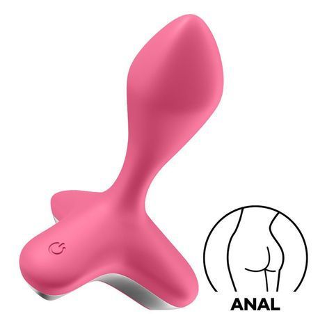Основне фото Анальна пробка з вібрацією Satisfyer Game Changer рожева 12,5 см