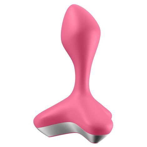 Основне фото Анальна пробка з вібрацією Satisfyer Game Changer рожева 12,5 см