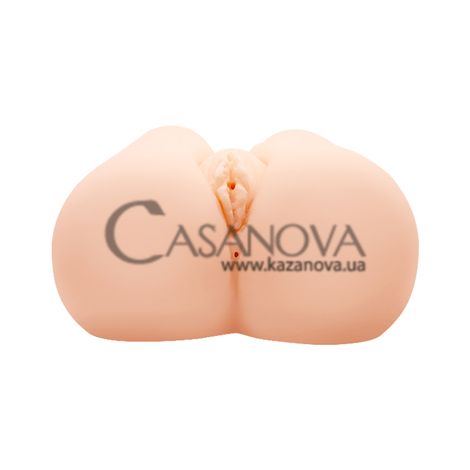 Основное фото Искусственная вагина и анус с вибрацией Lybaile Crazy Bull BM-009113Z-1 телесная