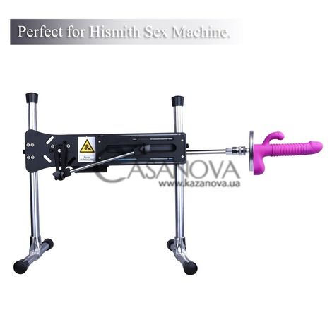 Основне фото Кріплення для фалоімітаторів на присоску для секс-машин Hismith Suction Cup сріблясте